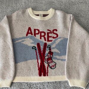 A New Day Apres Women’s Crewneck Sweater NWT